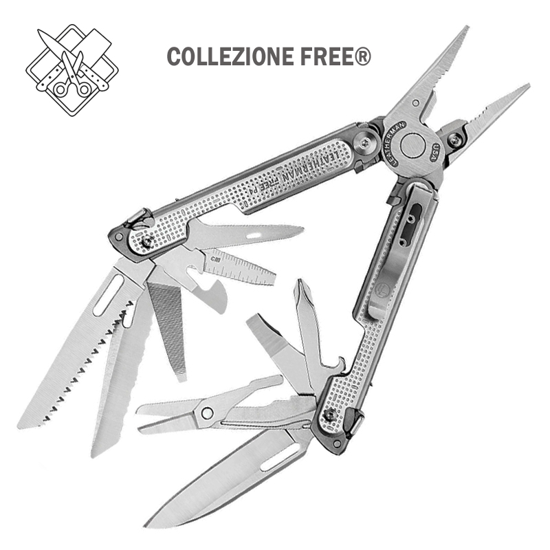 Leatherman FREE P4 Pinza Multiuso – Coltelleria Optima